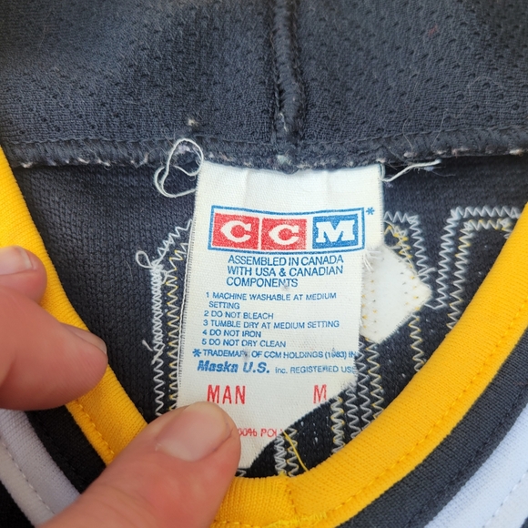 Vintage CCM hockey jersey snoop Dogg gin and juice custom made mens medium stitc - Picture 4 of 11